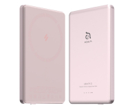Adam Elements Gravity C5 Magnetic Wireless (Ultra Slim) 5000mAh różowy - 1238457 - zdjęcie 3